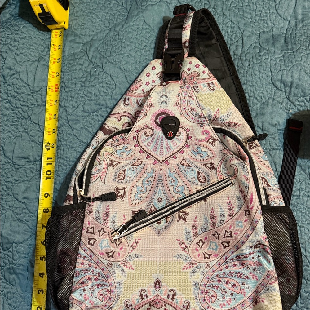 Paisley Sling Backpack